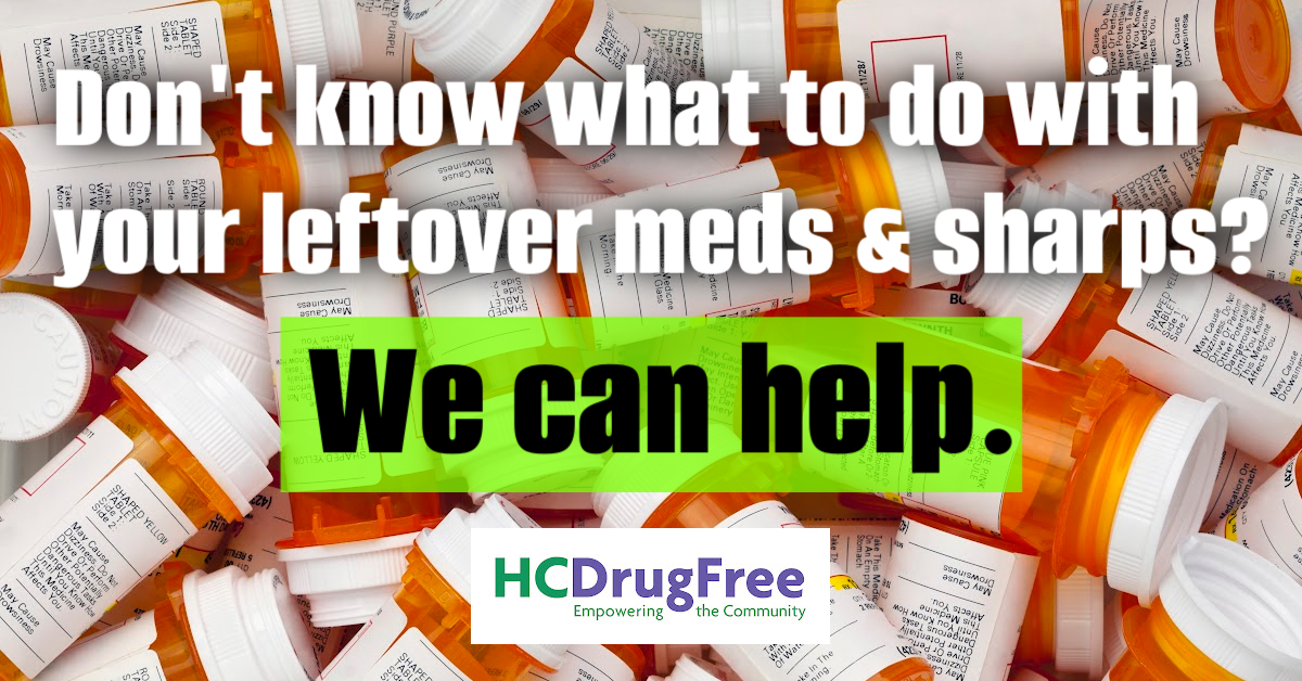 Drive-Thru Medication & Sharps Disposal | HC DrugFree