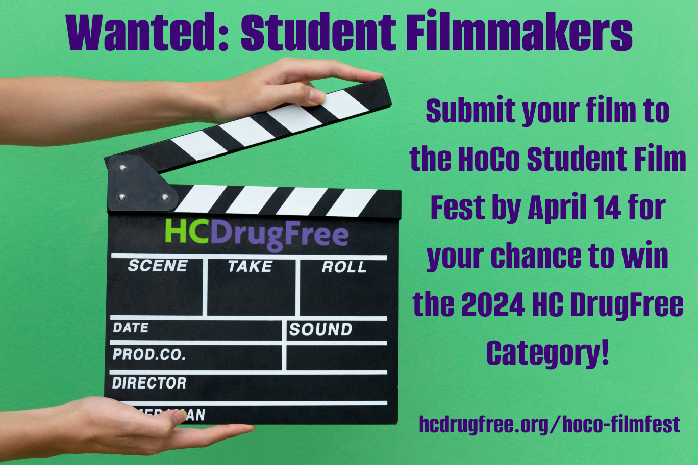 HoCo Student Film Festival HC DrugFree